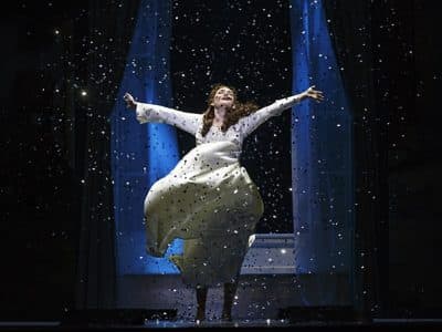 Christine Dwyer in the national tour of &quot;Finding Neverland.&quot; (Courtesy Carol Rosegg/Broadway In Boston)