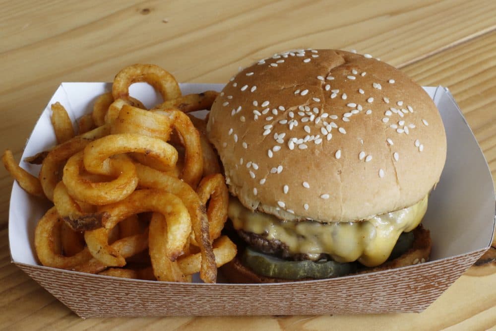 Mmm, a cheeseburger and fries (J.M. Hirsch/AP)