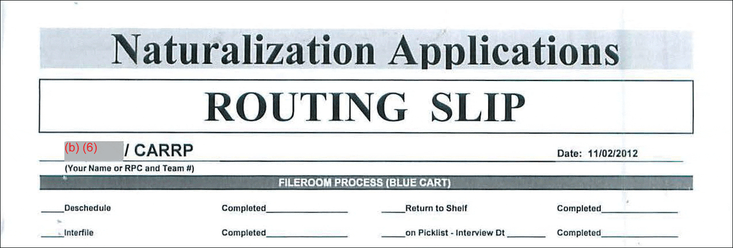Excerpt from Tsarnaev's immigration file