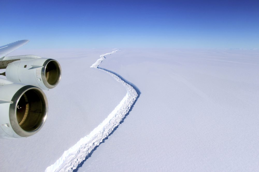 Trillion Ton Ice Sheet Breaks Off Of Antarctica Here And Now