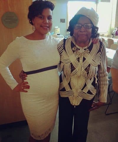Zaskya Perez with her grandmother, Dominga Almarante. (Courtesy Perez)