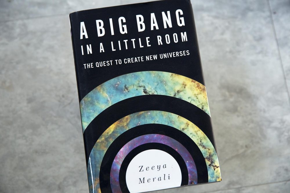 &quot;A Big Bang In A Little Room,&quot; by Zeeya Merali. (Robin Lubbock/WBUR)