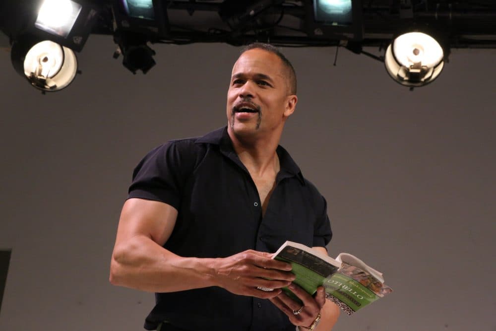 Keith Hamilton Cobb plays the role of a man auditioning for Othello. (Courtesy &quot;American Moor&quot;)