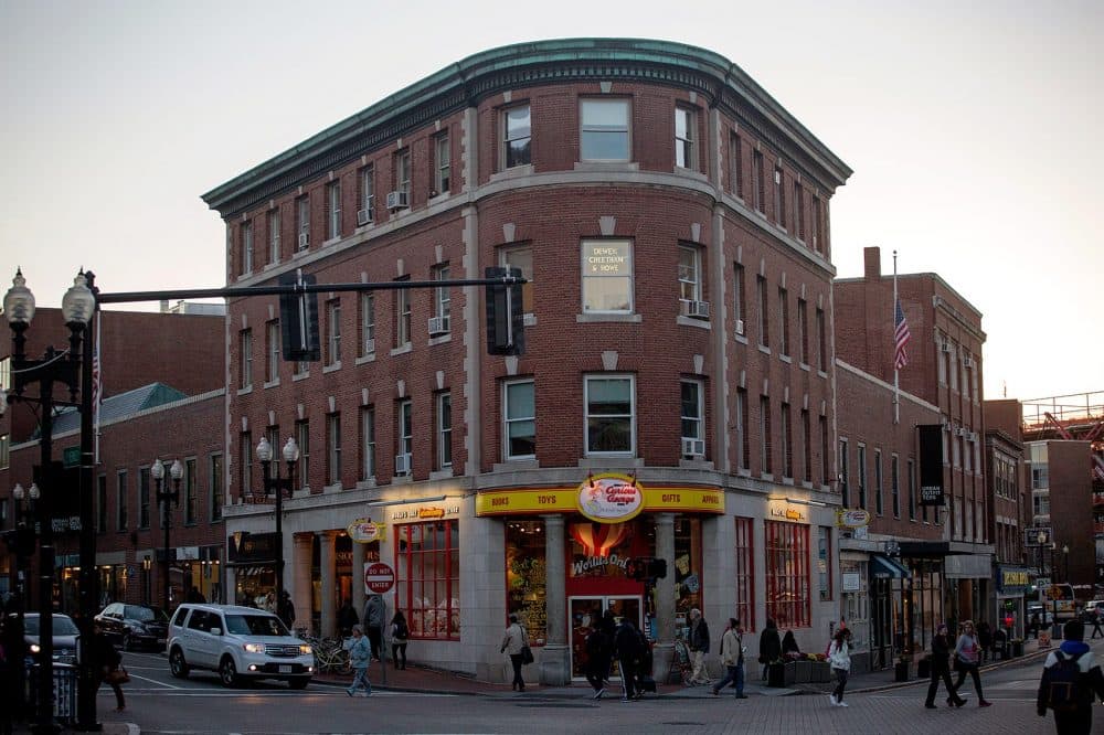 Tom Keane: "The chair of Cambridge’s Board of Zoning Appeal was the target of much mockery when he voted against allowing a new pizza shop in Harvard Square." (Robin Lubbock/WBUR)
