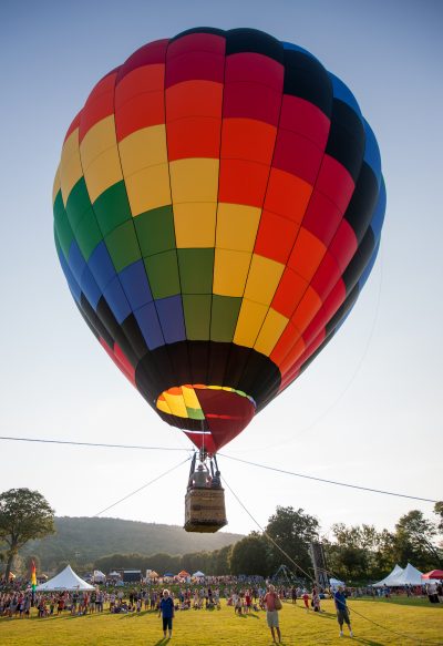 A hot air balloon at last year's Green River Festival. (Courtesy Doug Mason)