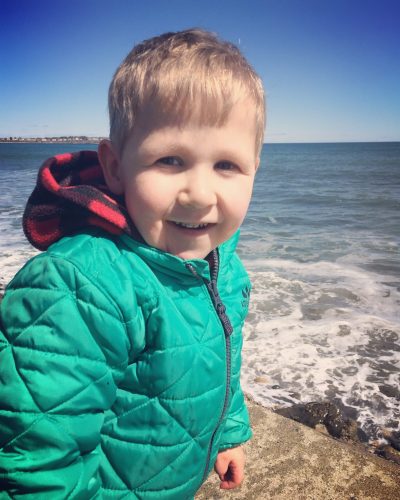 Wesley Ethridge of York, Maine, was born with congenital heart disease and received a heart transplant at Boston Children's Hospital in 2015. (Courtesy)