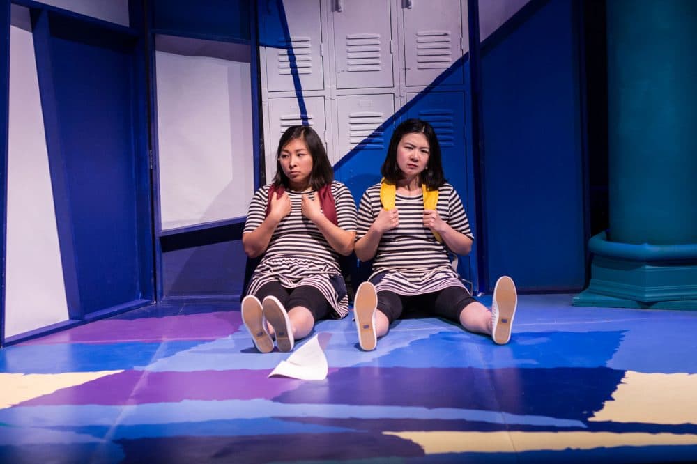 Kim Klasner and Khloe Alice Lin in Company One's production of &quot;peerless,&quot; a pay-what-you-can production. (Courtesy Paul Fox/Company One)