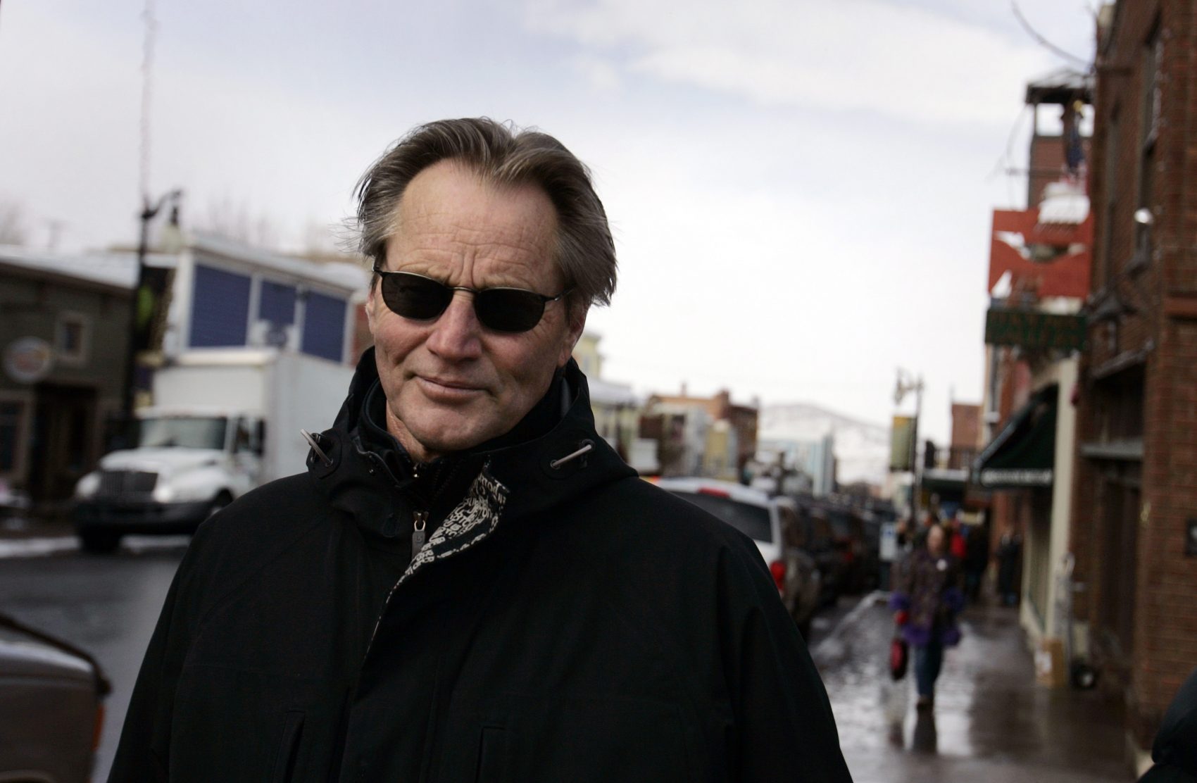 Sam Shepard on Main Street in Park City, Utah, during the Sundance Film Festival in 2006. (Carolyn Kaster/AP)
