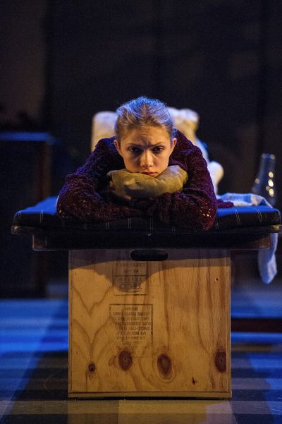 Irina (played by Tavi Gevinson). (Courtesy Daniel Rader/Williamstown Theatre Festival)