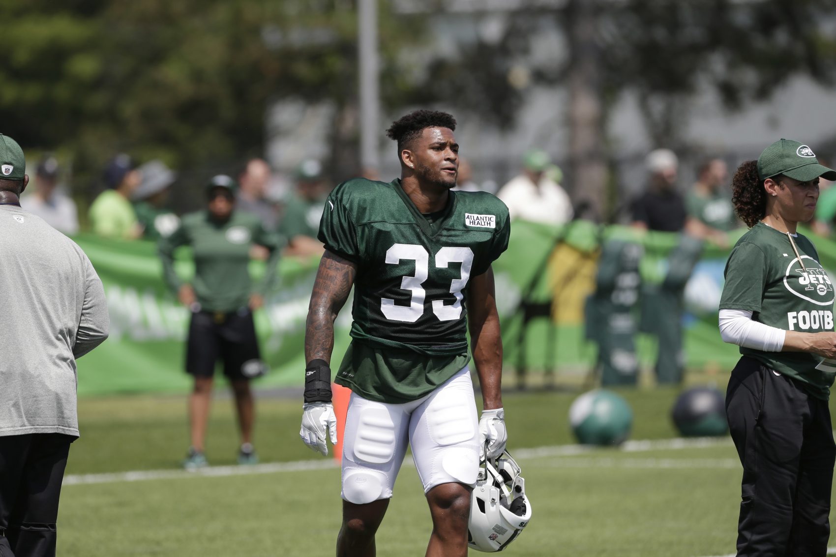 During a New York Jets fan forum earlier this week, rookie Jamal Adams said, "Literally, if I had the perfect place to die, I'd die on the field." (Seth Wenig/AP)