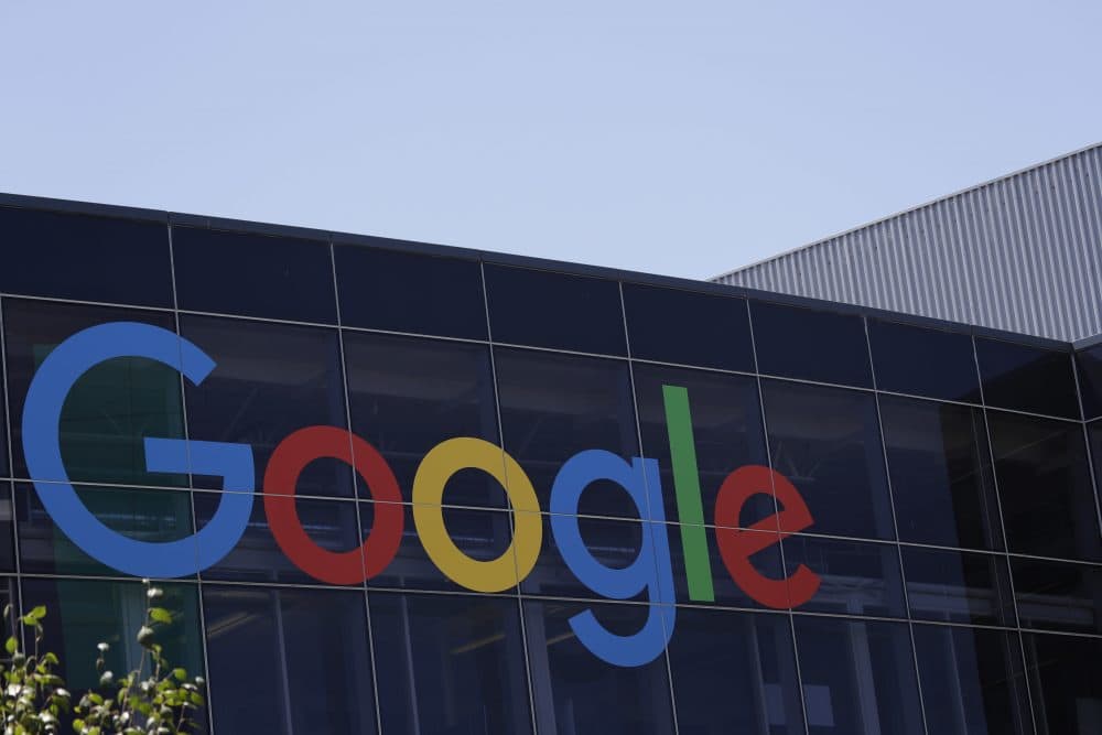 The Google logo at the company's headquarters in Mountain View, Calif. (Marcio Jose Sanchez/AP)