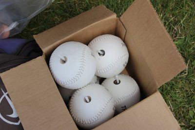 Beep balls. (Courtesy Boston Renegades)