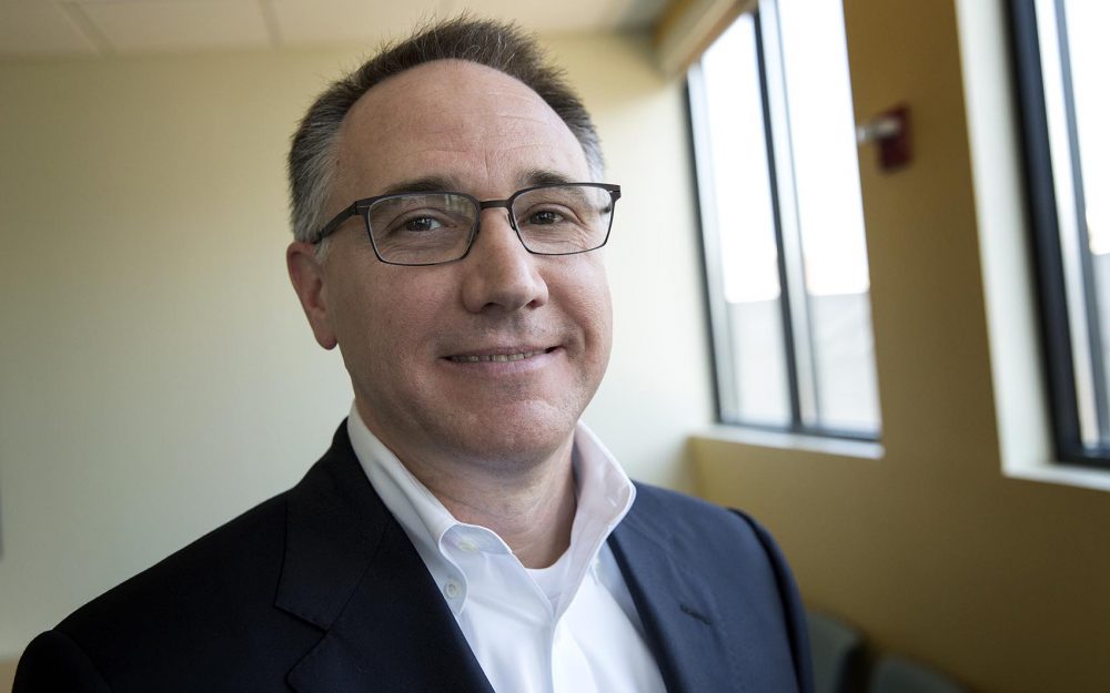 Minuteman Health CEO Tom Policelli. (Robin Lubbock/WBUR)