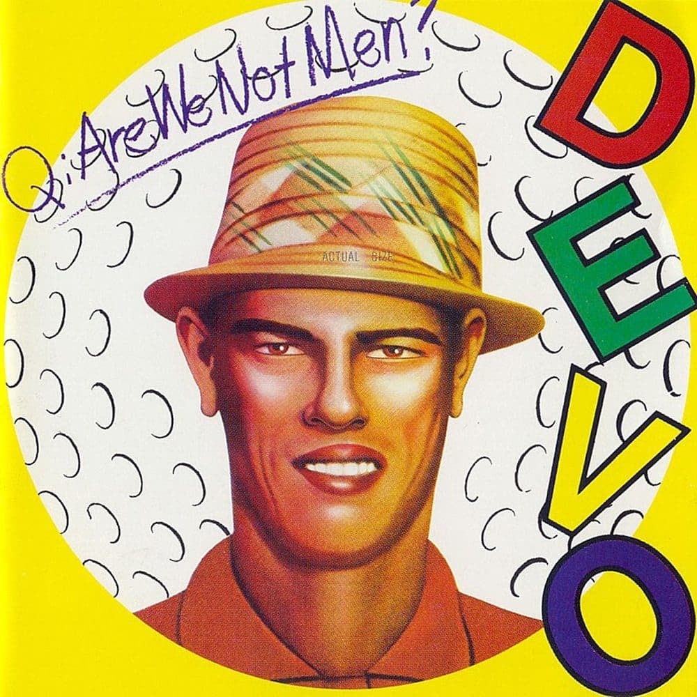 How did a mutated, morphed image of golfer Chi Chi Rodriguez end up on the cover of a Devo album?