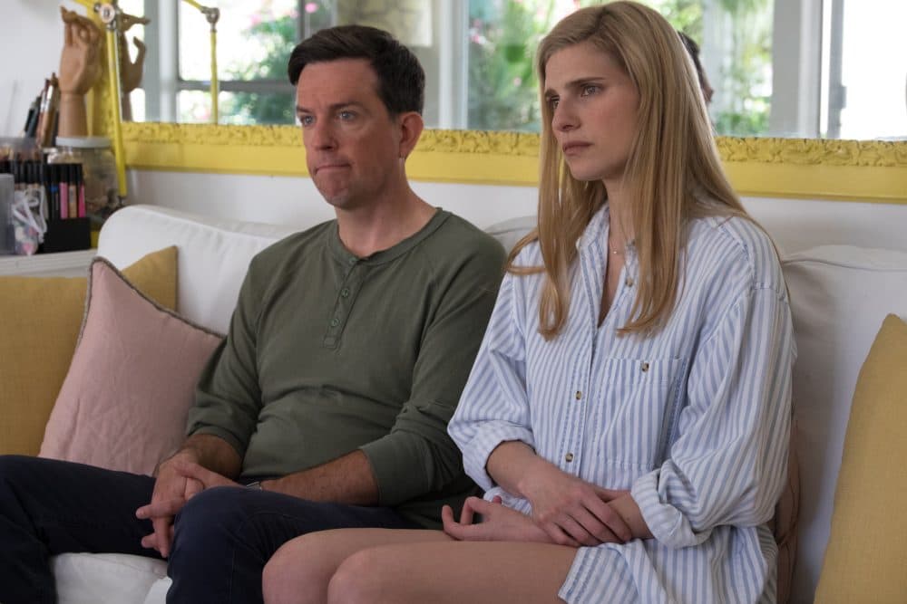 Ed Helms plays Noah, and Lake Bell doubles as Alice in her film. (Courtesy Merrick Morton)