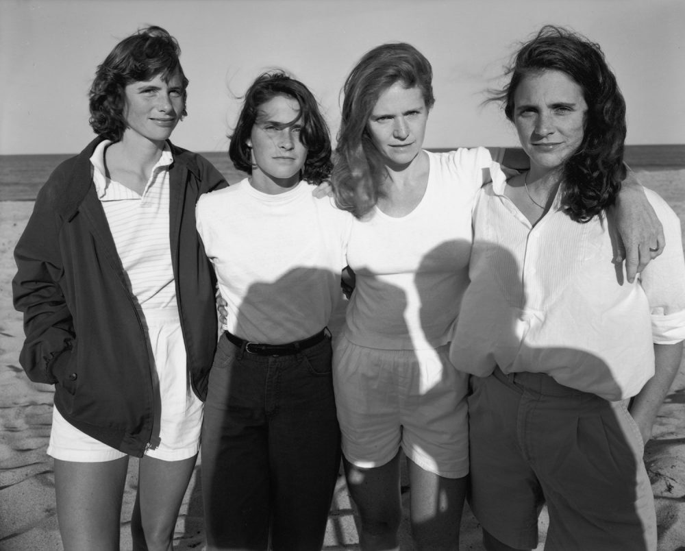 Nicholas Nixon, &quot;The Brown Sisters, Truro, Massachusetts,&quot; 1984. (Courtesy the artist and Fraenkel Gallery, San Francisco)