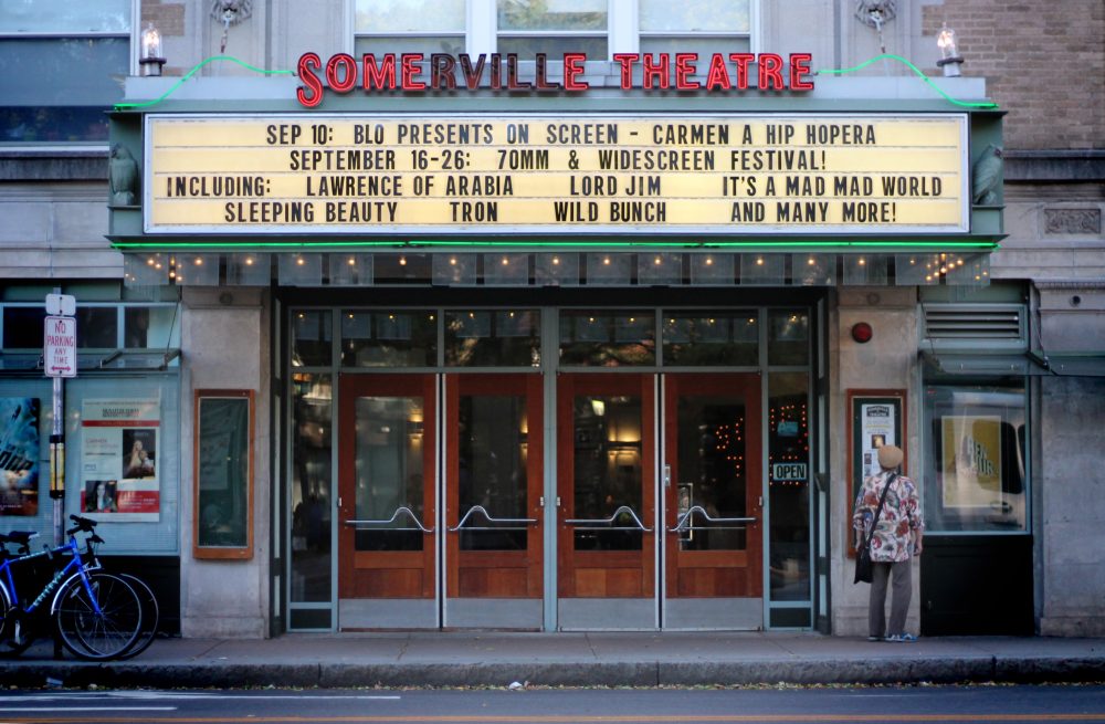 Somerville Theatre as seen in 2016. (Amy Gorel/WBUR)