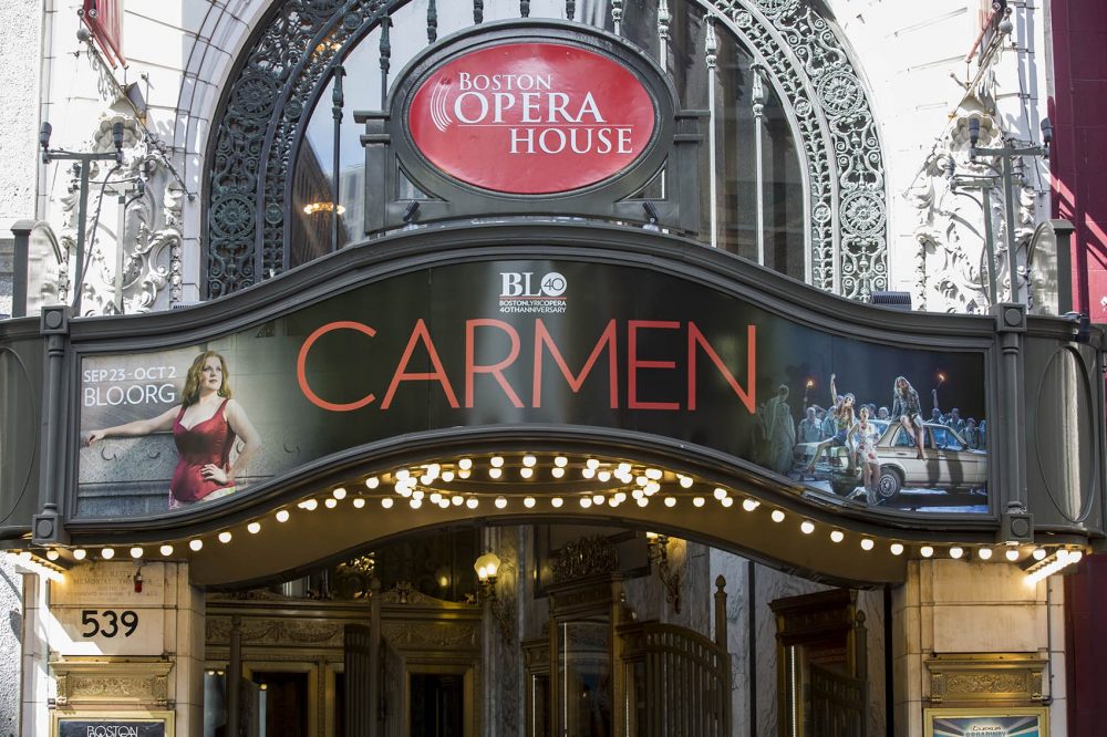 The BLO produced &quot;Carmen&quot; at the Boston Opera House last fall. (Jesse Costa/WBUR)