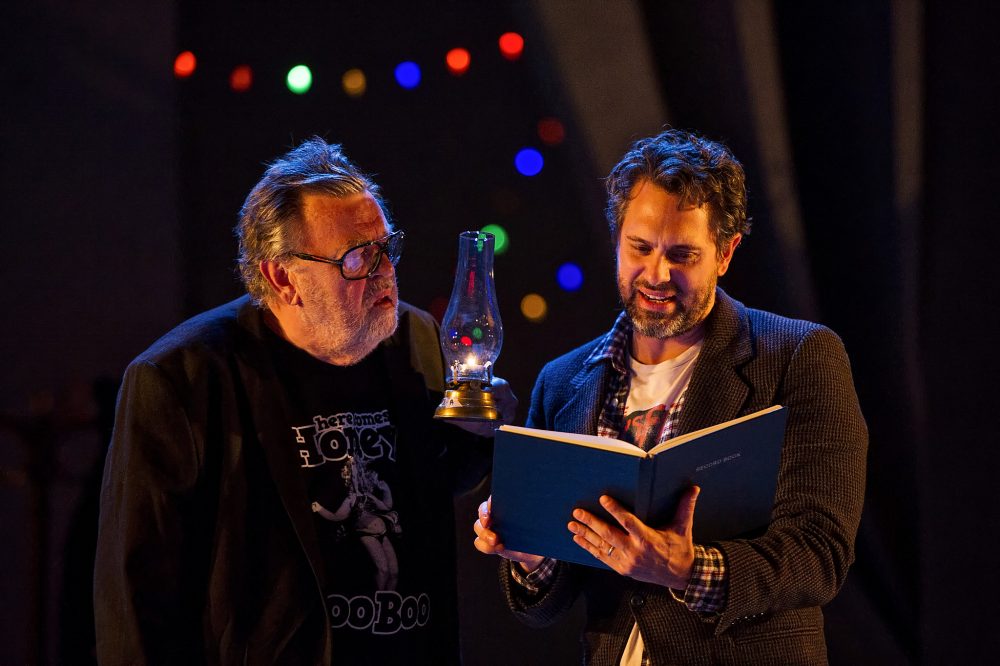 Gene Jones and Thomas Sadoski. (Courtesy Daniel Rader/Williamstown Theatre Festival)