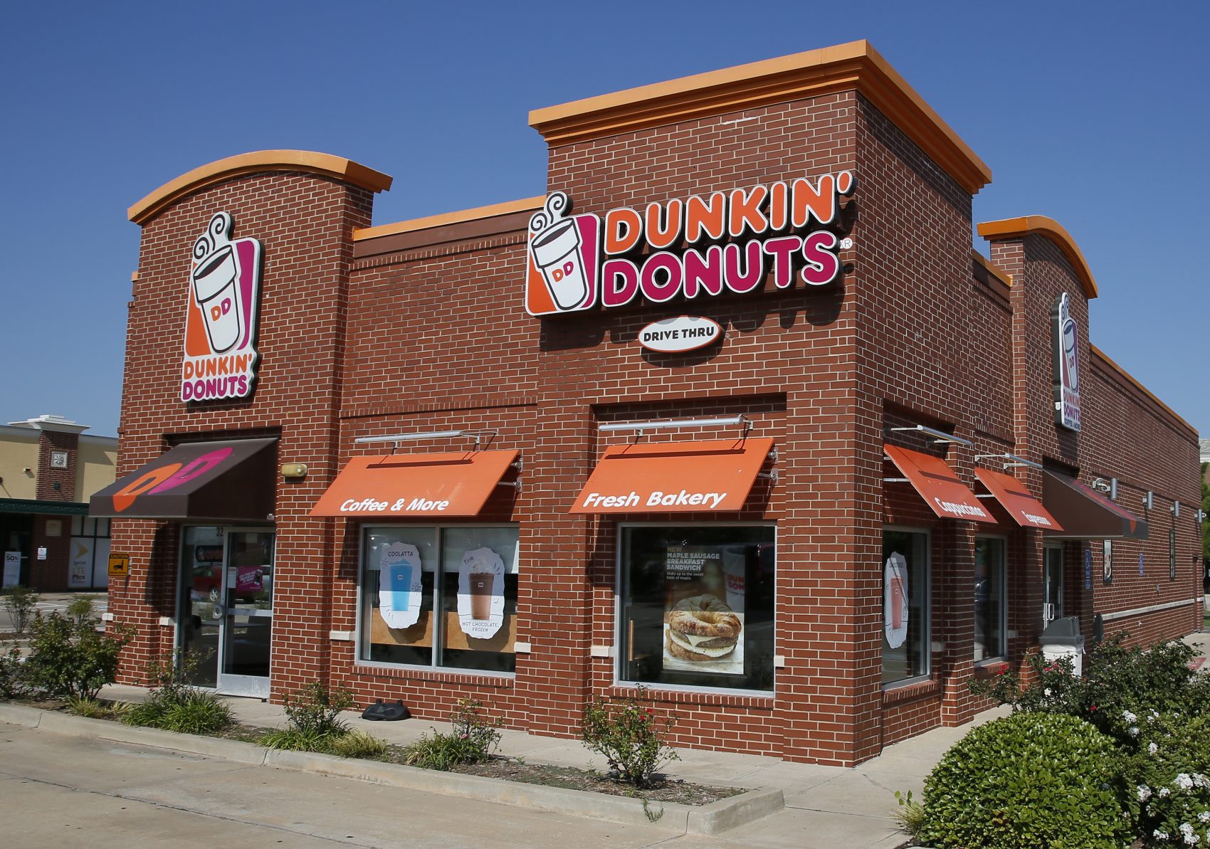 This 2016 file photo shows a Dunkin' Donuts in Edmond, Oklahoma. (Sue Ogrocki/AP, File)