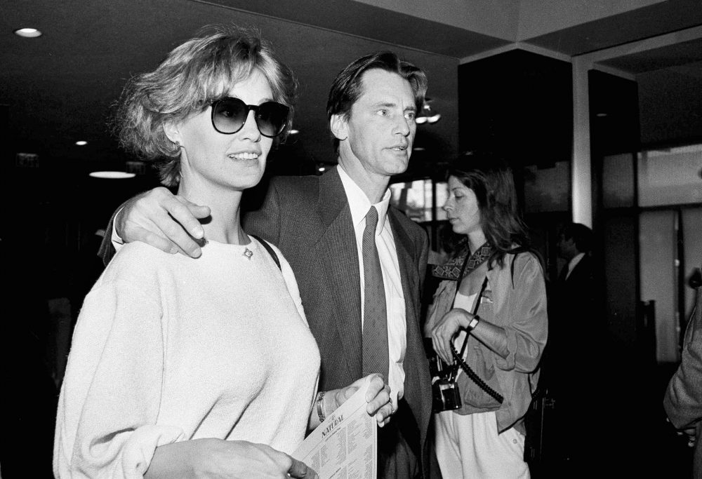 Sam Shepard and Jessica Lange at a gala in May 1984. (Nick Ut/AP)