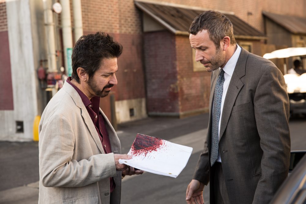 Rick Moreweather (Ray Romano) and Miles (Chris O'Dowd) in &quot;Get Shorty.&quot; (Courtesy Epix)