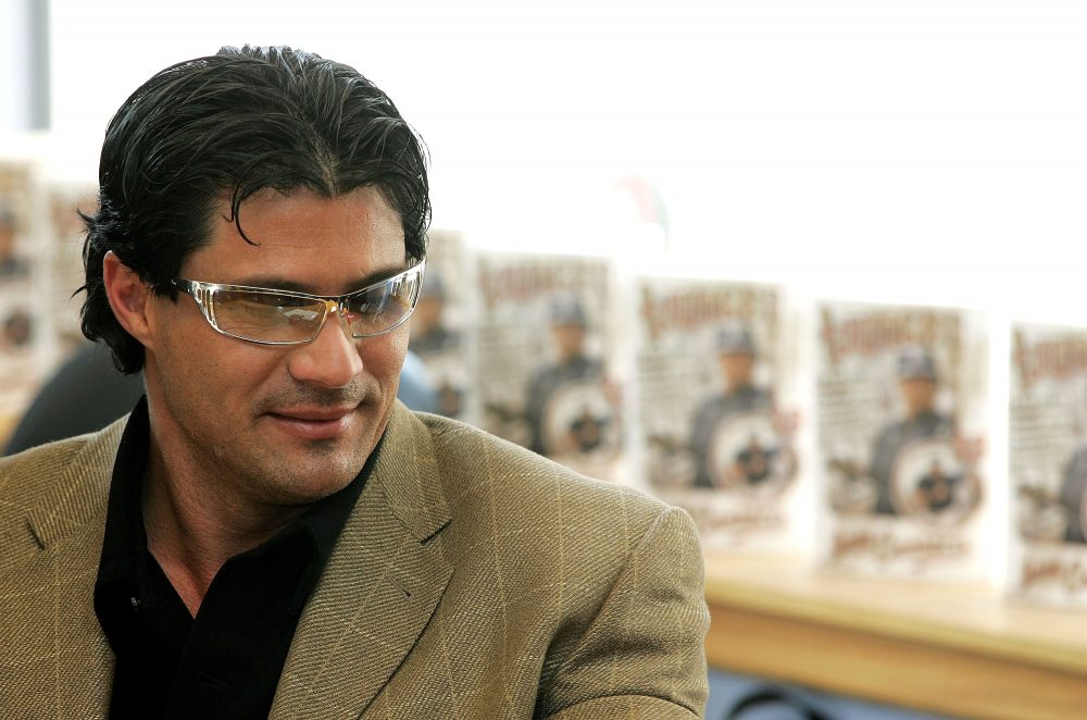 &quot;What I speak out of my mouth is the truth. It burns like fire,&quot; Jose Canseco said. (Tim Boyle/Getty Images)