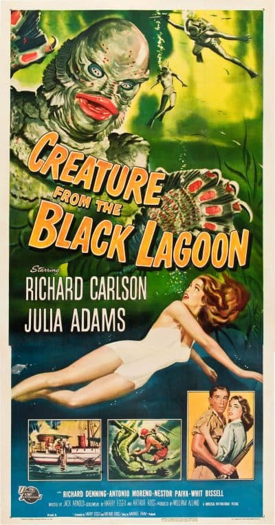 A poster from 1954s &quot;Creature from the Black Lagoon&quot; (Courtesy Collection of Kirk Hammett/Universal Studios Licensing, LLC)