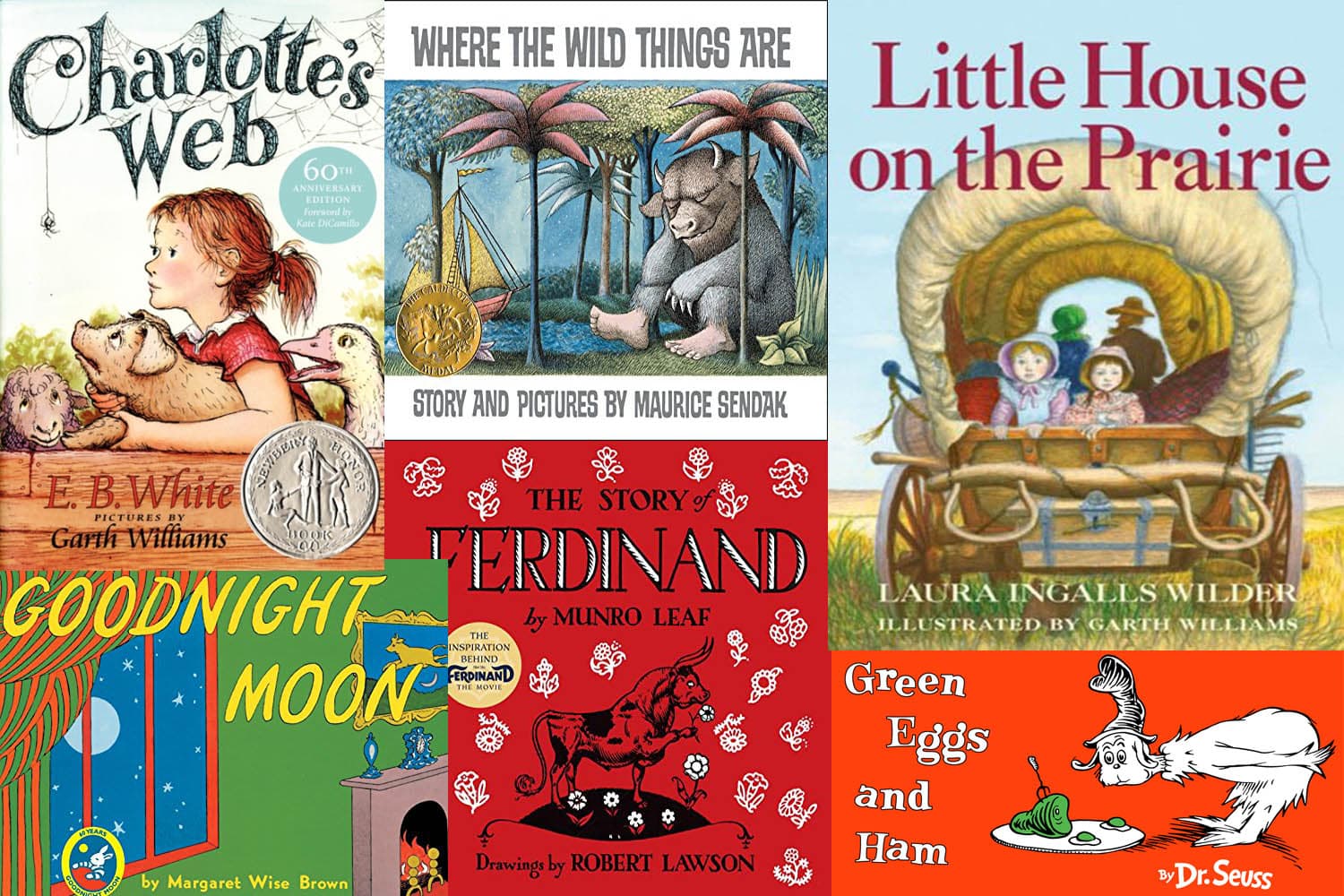 Children's titles mentioned in Bruce Handy's book "Wild Things: The Joy of Reading Children’s Literature as an Adult."