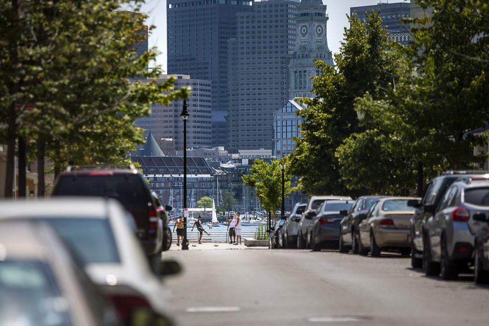 Border Street en East Boston (Jesse Costa/WBUR)