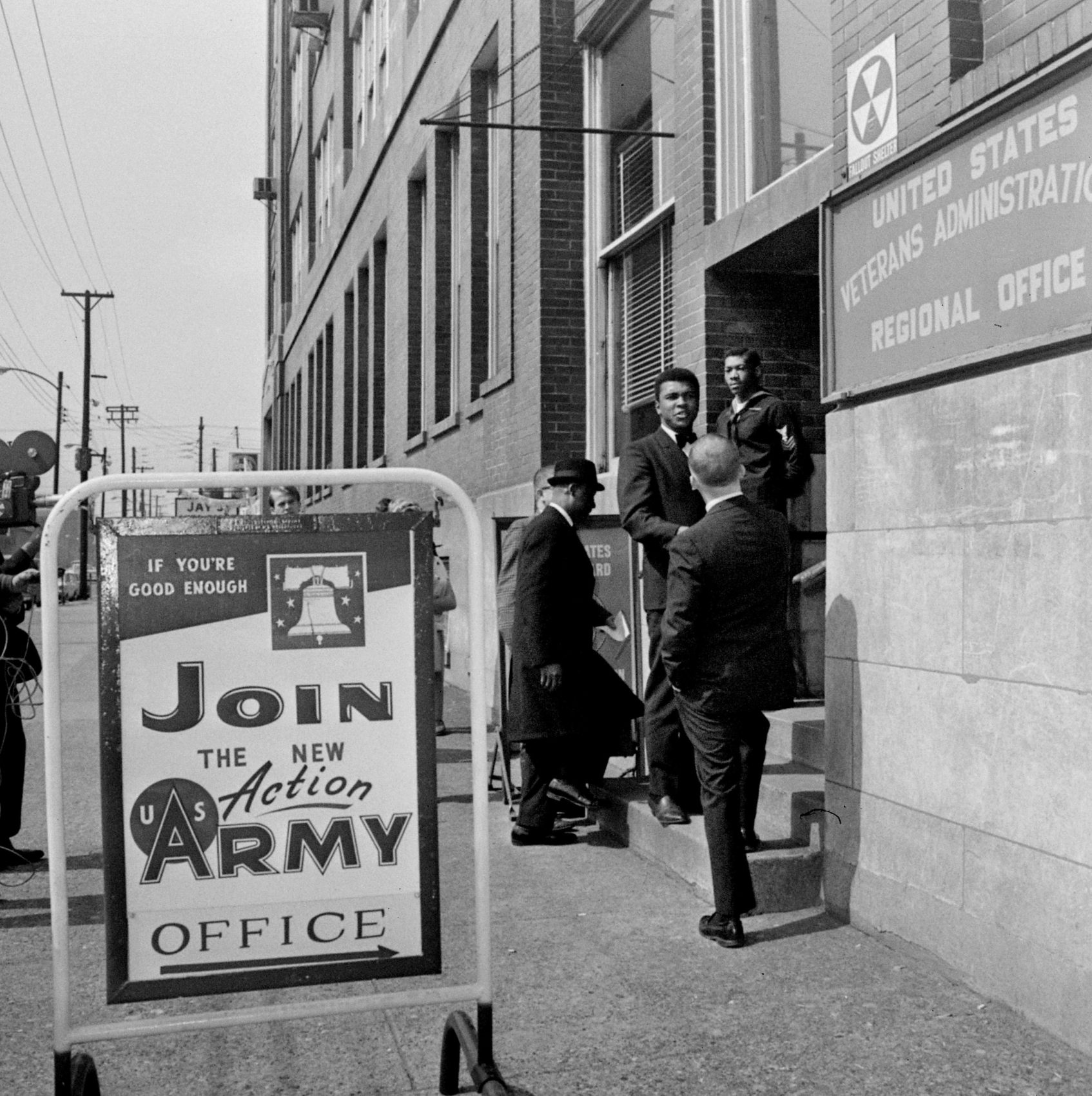 Muhammad Ali was sentenced to five years in prison and denied the right to box after refusing the draft. (AP)
