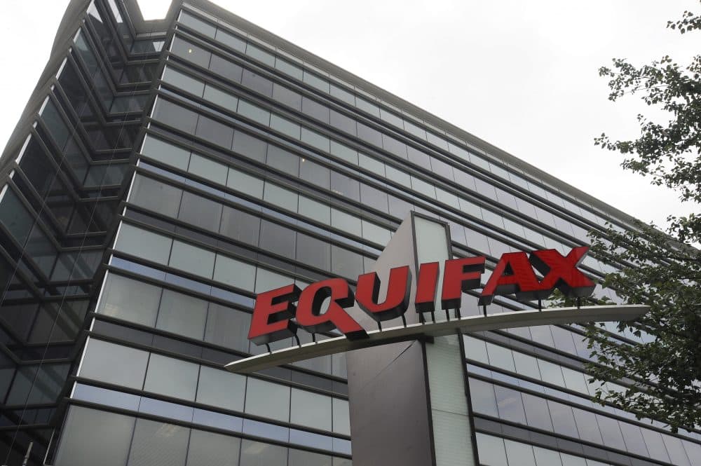 Credit monitoring company Equifax says a breach exposed social security numbers and other data from about 143 million Americans.(Mike Stewart/AP)