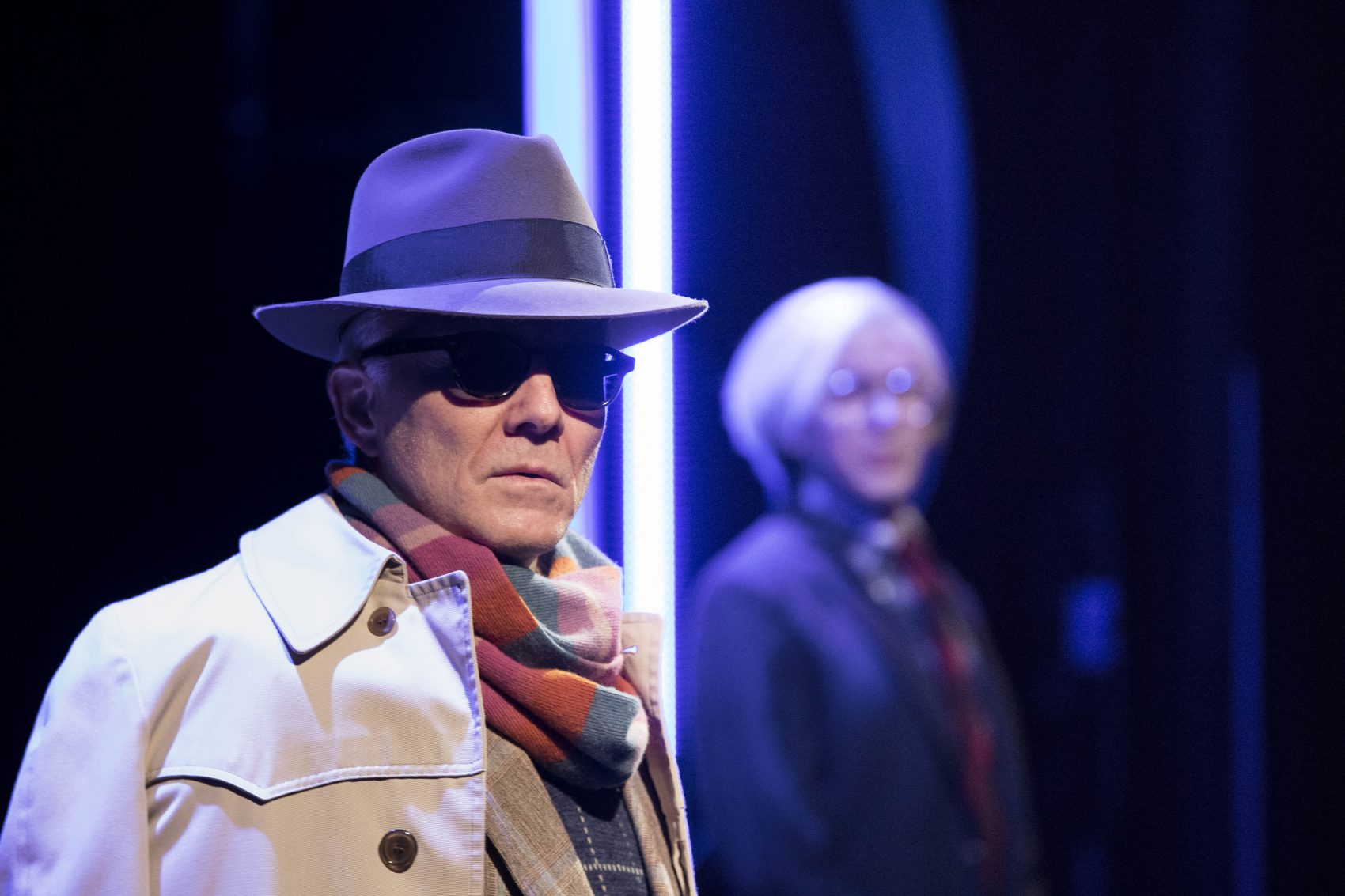 Dan Butler stepped in last minute as Truman Capote. (Courtesy Gretjen Helene Photography/A.R.T.)