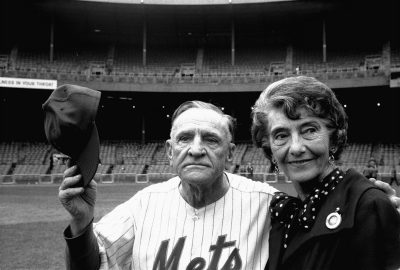 Casey (left) and Edna, Sept. 18, 1963. (AP Photo)
