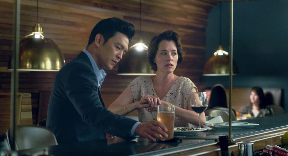 John Cho and Parker Posey in &quot;Columbus,&quot; playing at the Brattle Theatre. (Courtesy of Elisha Christian)