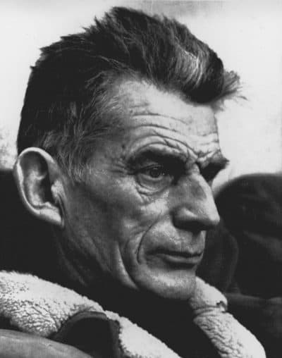 Samuel Beckett, Irish-born French poet, novelist, and playwright, is shown in 1966. (AP)