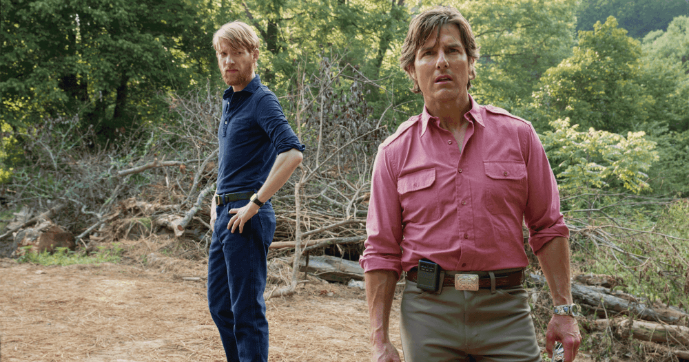 Domhnall Gleeson and Tom Cruise in &quot;American Made.&quot; (Courtesy Universal Pictures)