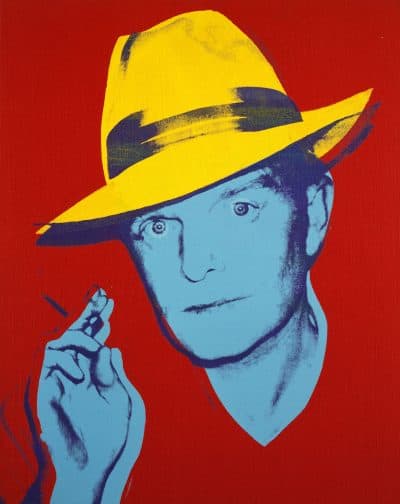 A portrait of Truman Capote by Andy Warhol. (© The Andy Warhol Foundation for the Visual Arts, Inc.)
