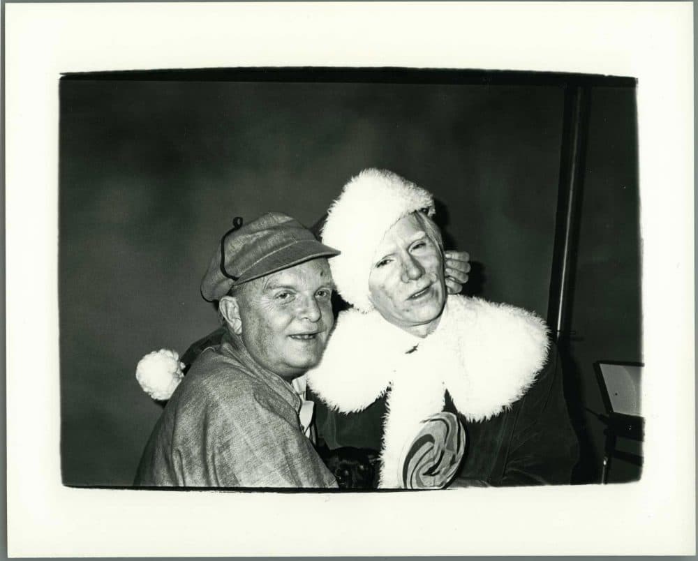 Truman Capote and Andy Warhol. (© The Andy Warhol Foundation for the Visual Arts, Inc.)