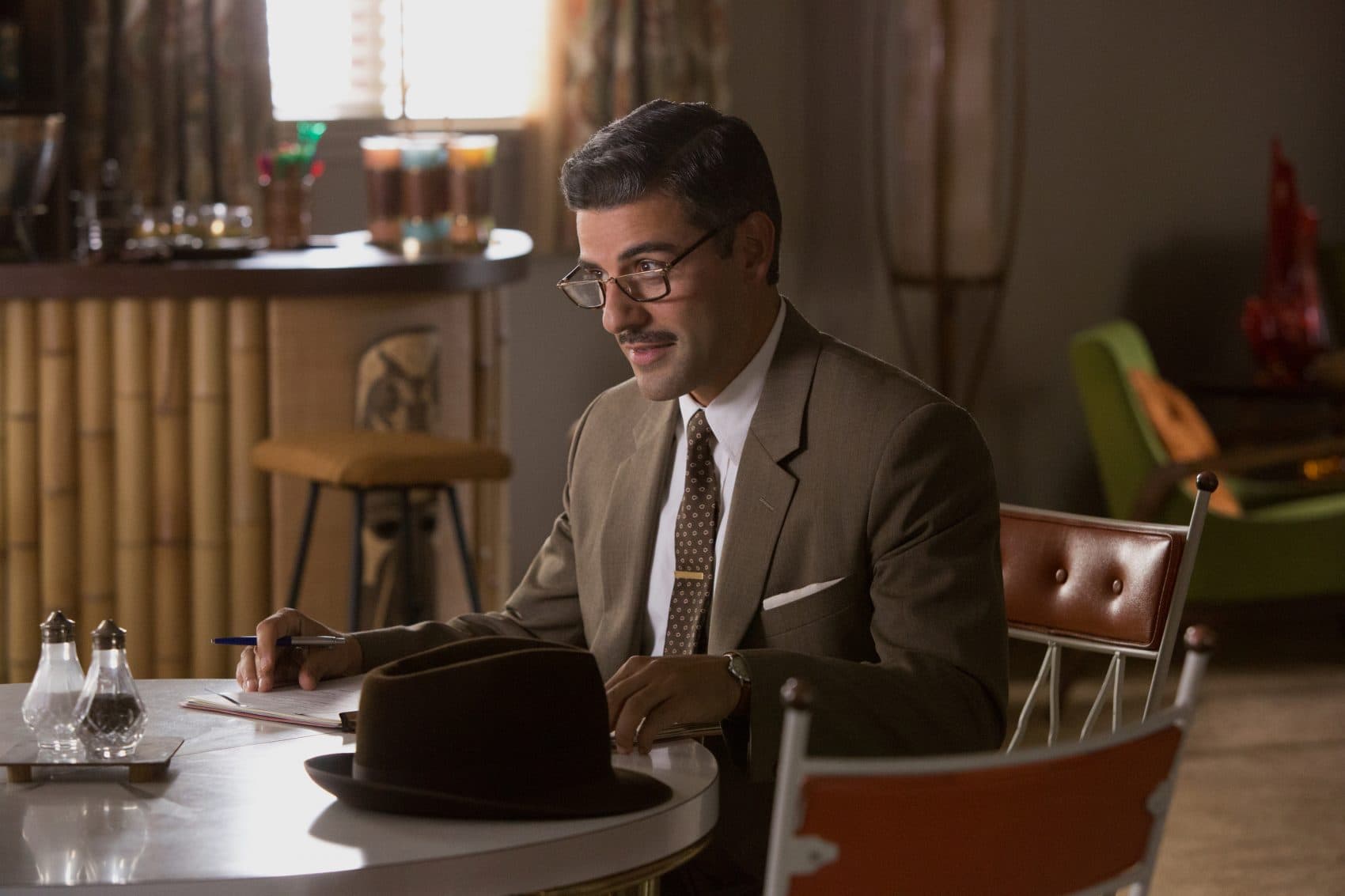 Oscar Isaac as Bud Cooper in "Suburbicon." (Courtesy Paramount Pictures)