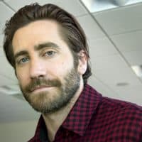 Jake Gyllenhaal at WBUR. (Robin Lubbock/WBUR)