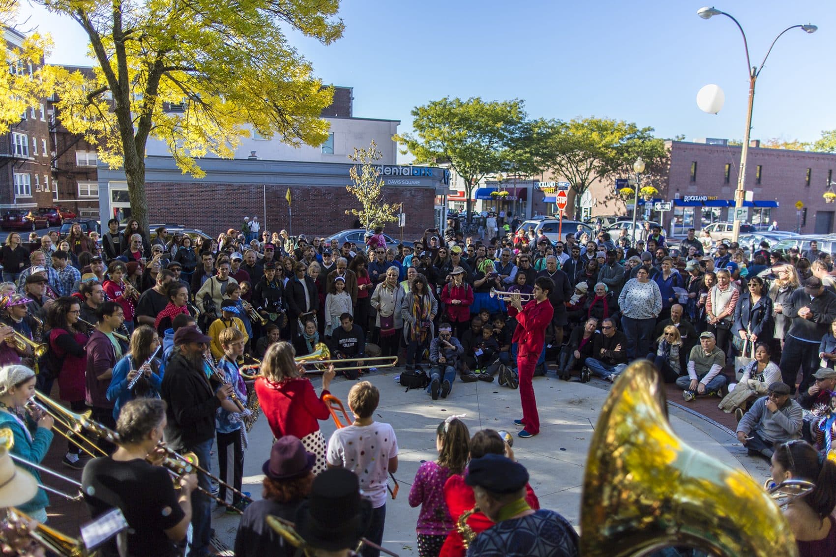 HONK! in Davis Square last year. (Courtesy Leonardo March)