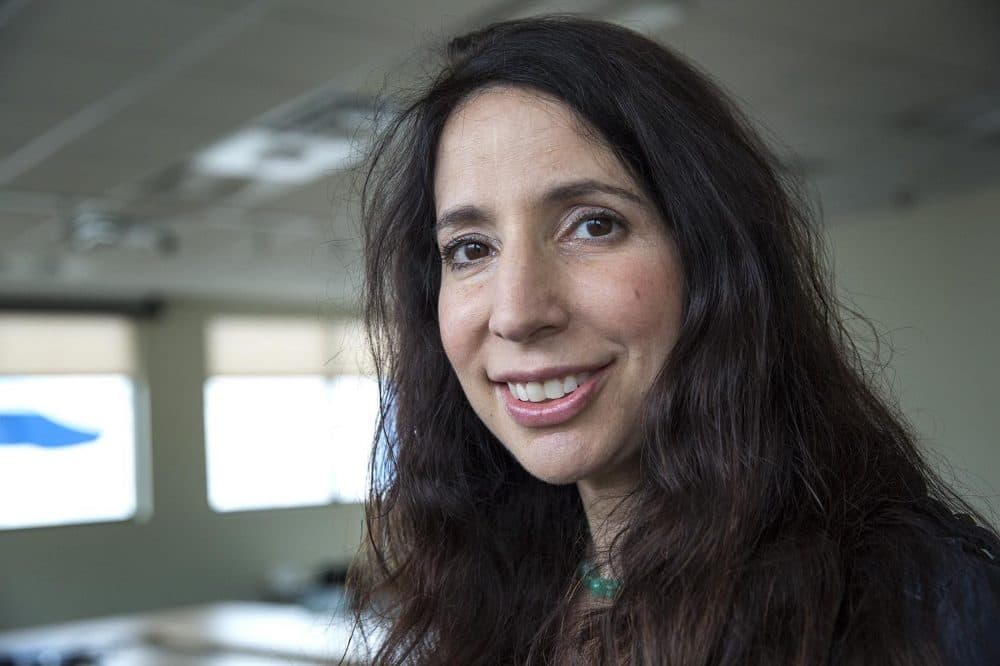 Nina Mitchell at WBUR. (Robin Lubbock/WBUR)