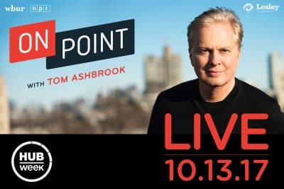 Don't Miss 'On Point Live' Friday, October 13