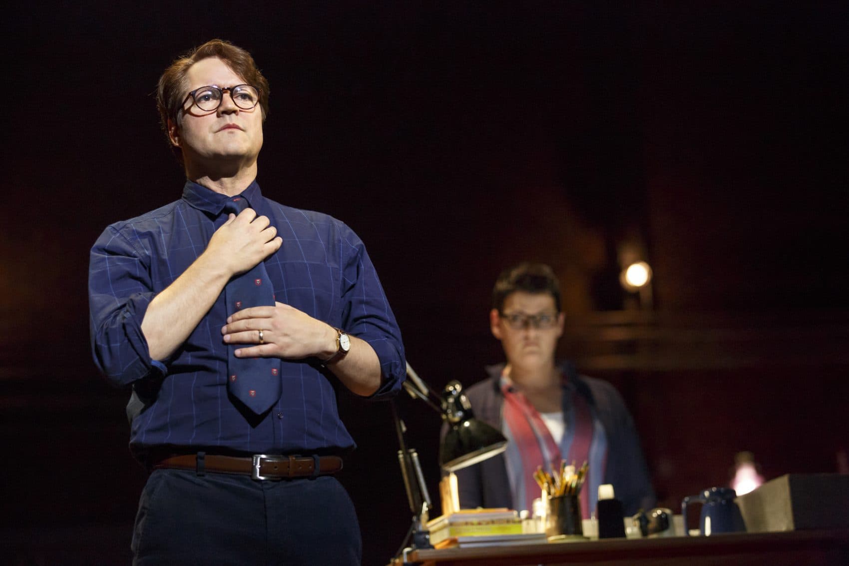 Longtime Broadway actor Robert Petkoff portrays Bruce in "Fun Home." (Courtesy Joan Marcus/Broadway in Boston) 