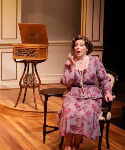 Leigh Barrett as Florence Foster Jenkins in &quot;Souvenir.&quot; (Courtesy Mark S. Howard)