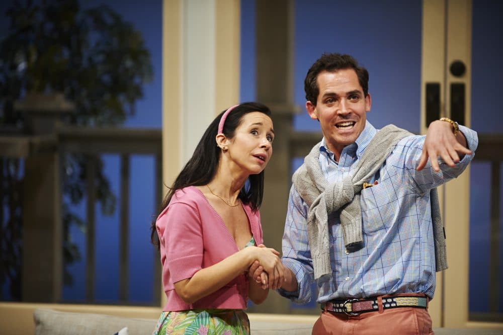 Robin Abramson and Anthony Comis in City Theatre Company’s &quot;Elemeno Pea.&quot; (Courtesy Kristi Jan Hoover)