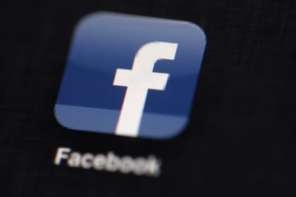 The Facebook logo circa 2012. (Matt Rourke/AP)
