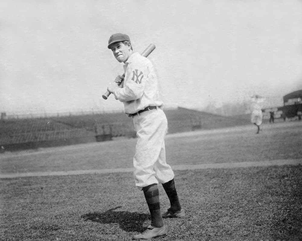 Those who watched Hal Chase (pictured here in 1909) play said he was a terrific first baseman. But he might be known best for his game-fixing. (Courtesy of the National Baseball Hall of Fame Library, Cooperstown, N.Y.)