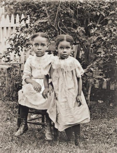 William Bullard's photograph of the &quot;Jackson children&quot; from around 1900. (Courtesy Frank Morrill)